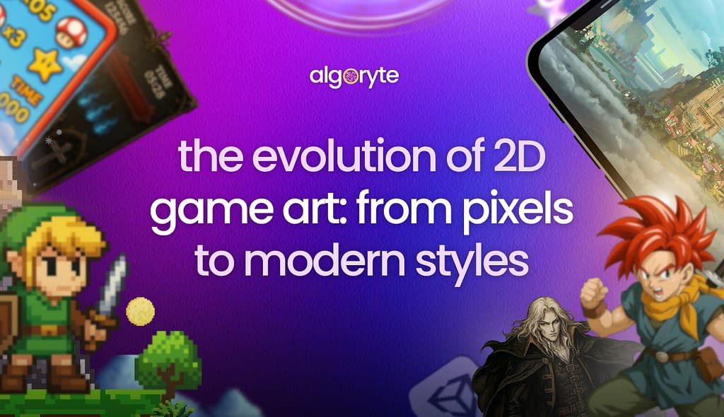 2D game art pixels to modern styles