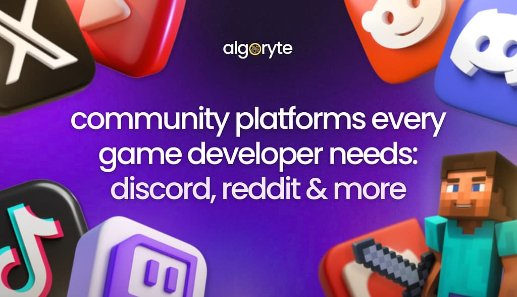Community Platforms Every Game Developer Needs: Discord, Reddit & More 1 Algoryte community platforms every game developer needs