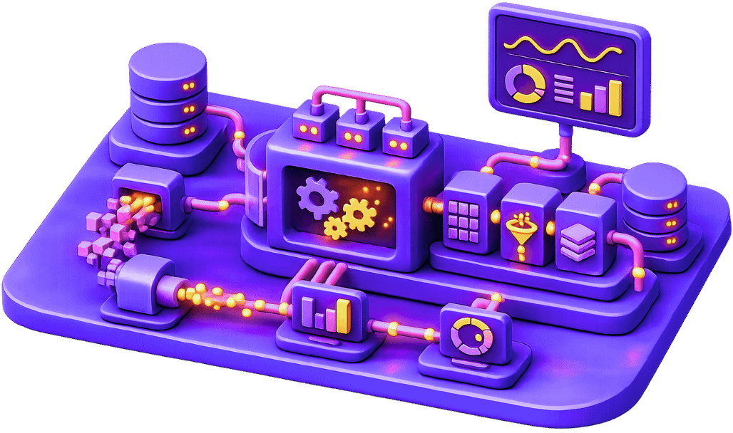 Big data pipeline development and processing implementation process