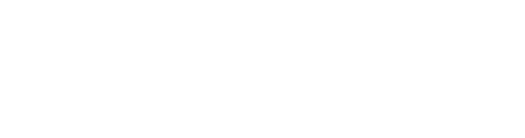 Virtual reality device simulators icon with headset symbol