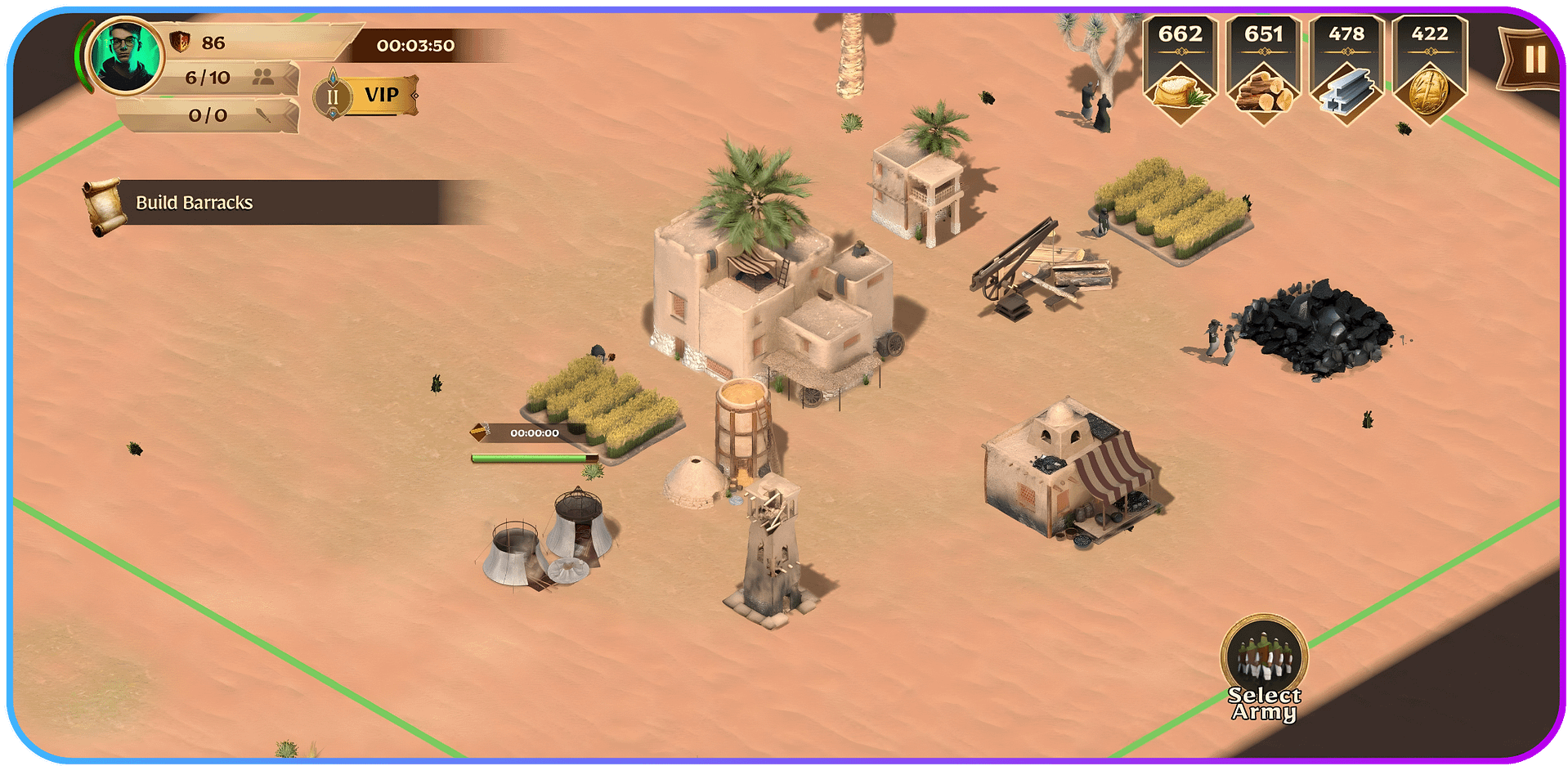 Gameplay View One – Crown of Khosrow Gameplay View One - Crown of Khosrow
