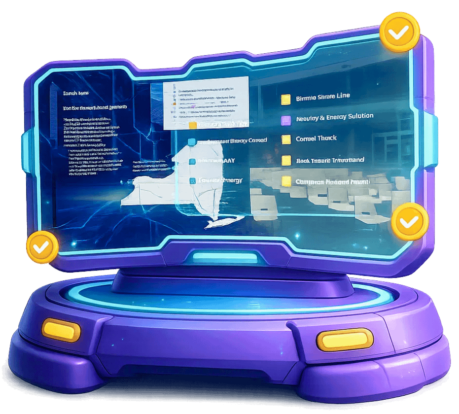 MR 3D holographic content development and asset design
