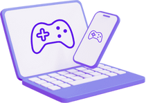 Game development services gaming setup