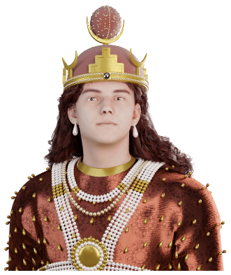 Yazdegerd III - Persian Emperor - Crown of Khosrow