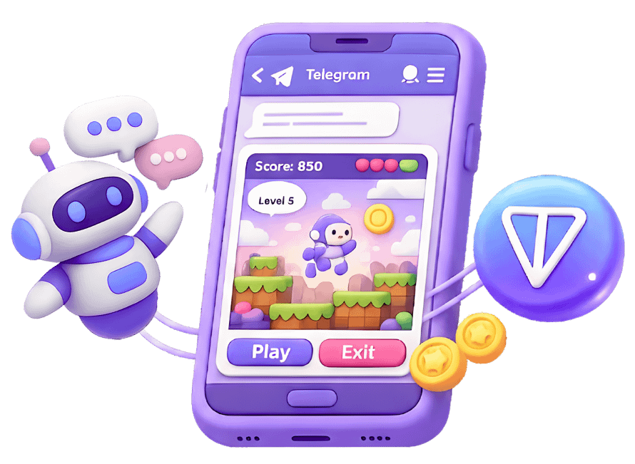 Telegram game development services