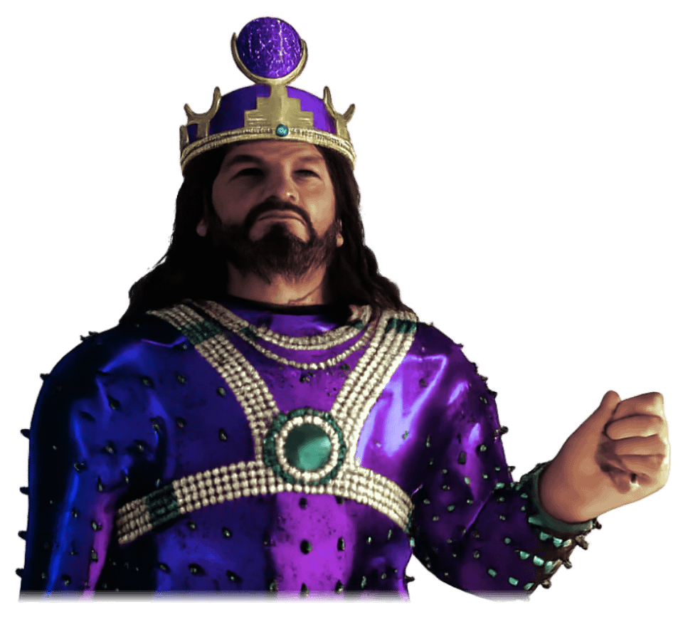 Game art service showing 3D game animation in the form of a Persian game character