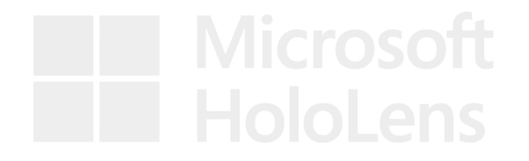 Microsoft HoloLens logo for mixed reality headset platform