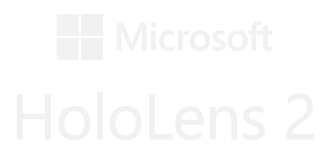 Microsoft HoloLens 2 logo for mixed reality headset platform