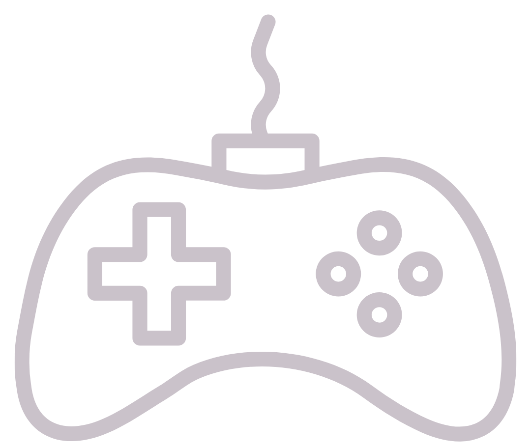 Gaming industry icon with game controller