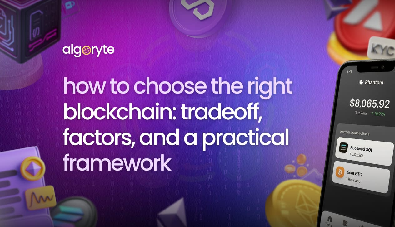 how to choose right blockchain