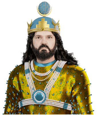 Crown of Khosrow 26 khosrow II-persian emperor - Crown of Khosrow