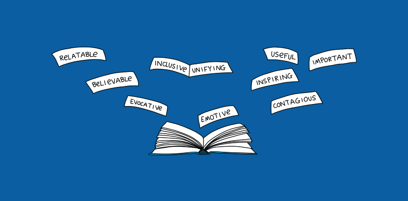 Essential storytelling elements in game design including emotional, inspiring, and relatable narrative qualities