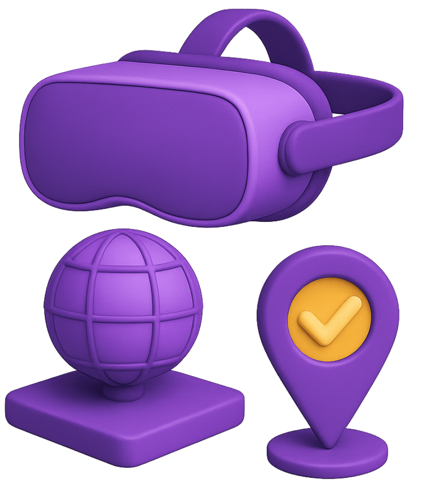 Virtual reality headsets with development tools and cloud integration