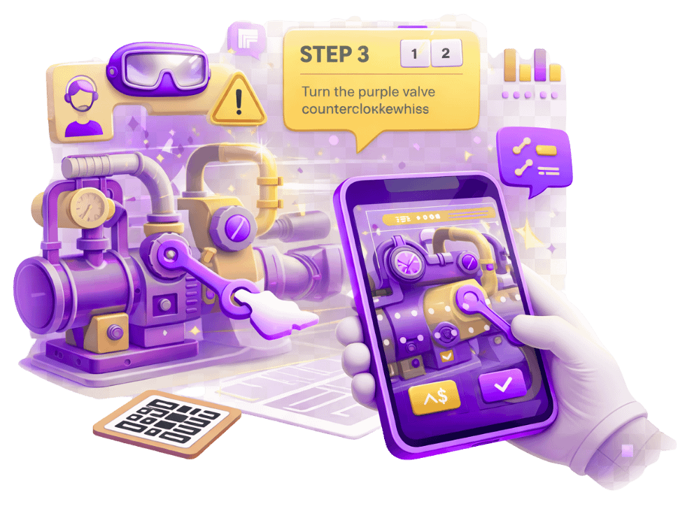 Augmented reality training and simulation with smartphone robot, global network, QR code scanner, and WebAR interface for educational AR tools