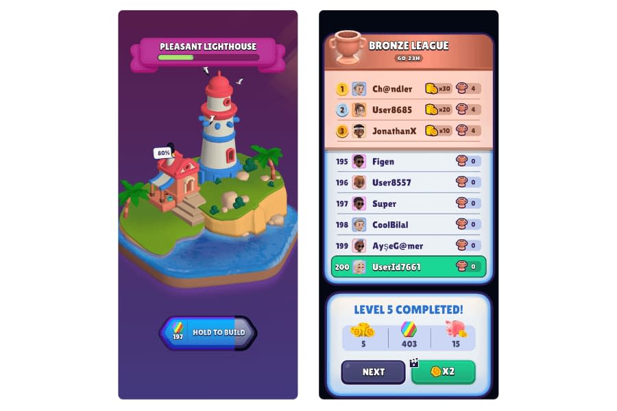 Algoryte casual features hexa sort