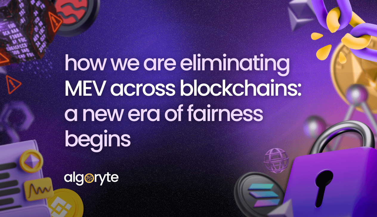 How We’re Eliminating MEV Across Blockchains: A New Era of Fairness Starts Here