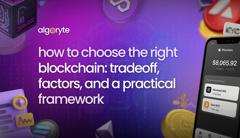 how to choose right blockchain