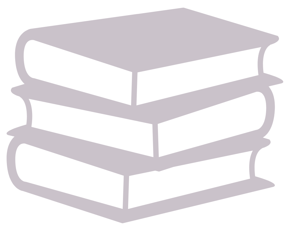 Education industry icon with stacked books