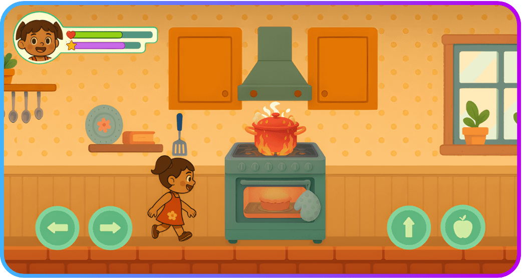 Bladder Defender, an educational game using operant conditioning to educate children about bladder hygiene matters