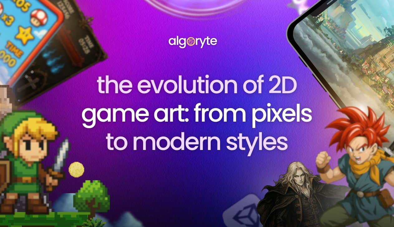 2D game art pixels to modern styles