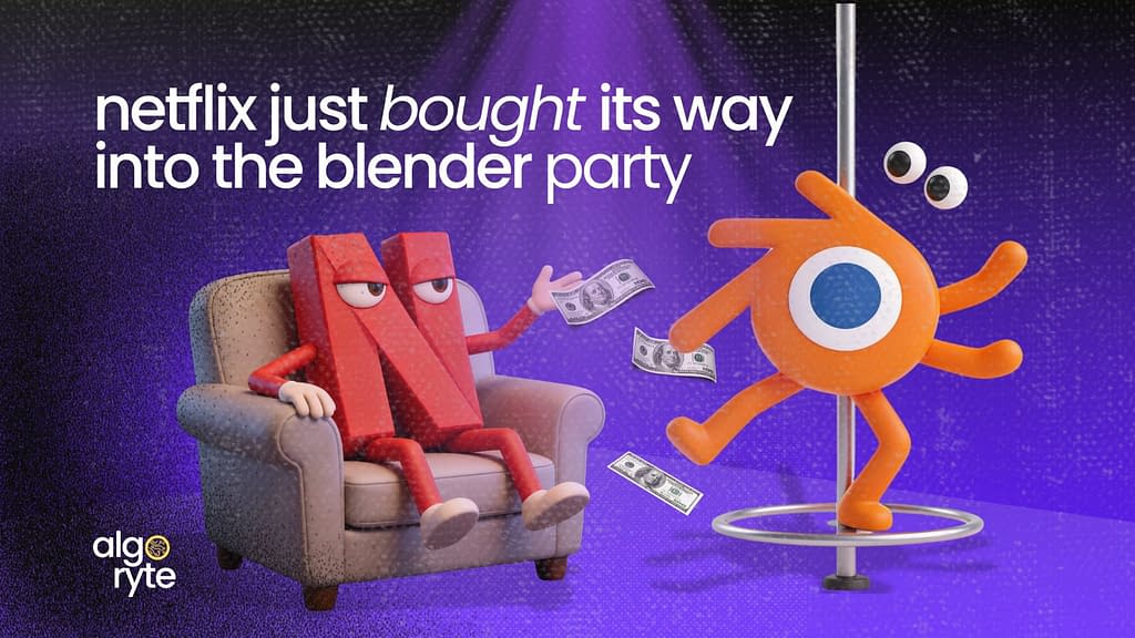 Making it Rain: Is Blender’s Open-Source Soul for Sale to Netflix? 1 Netflix Blender Corporate Patron