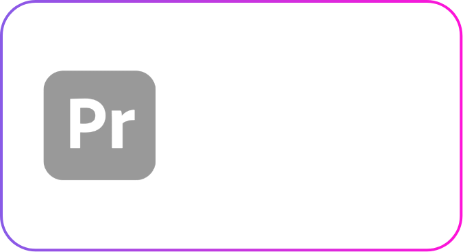 Video editing software icon for 3D game art cinematics and trailer production